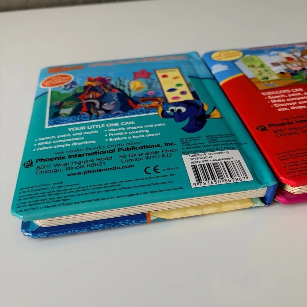 Little first look and find Pixar Disney Storybook Collection - 3 books